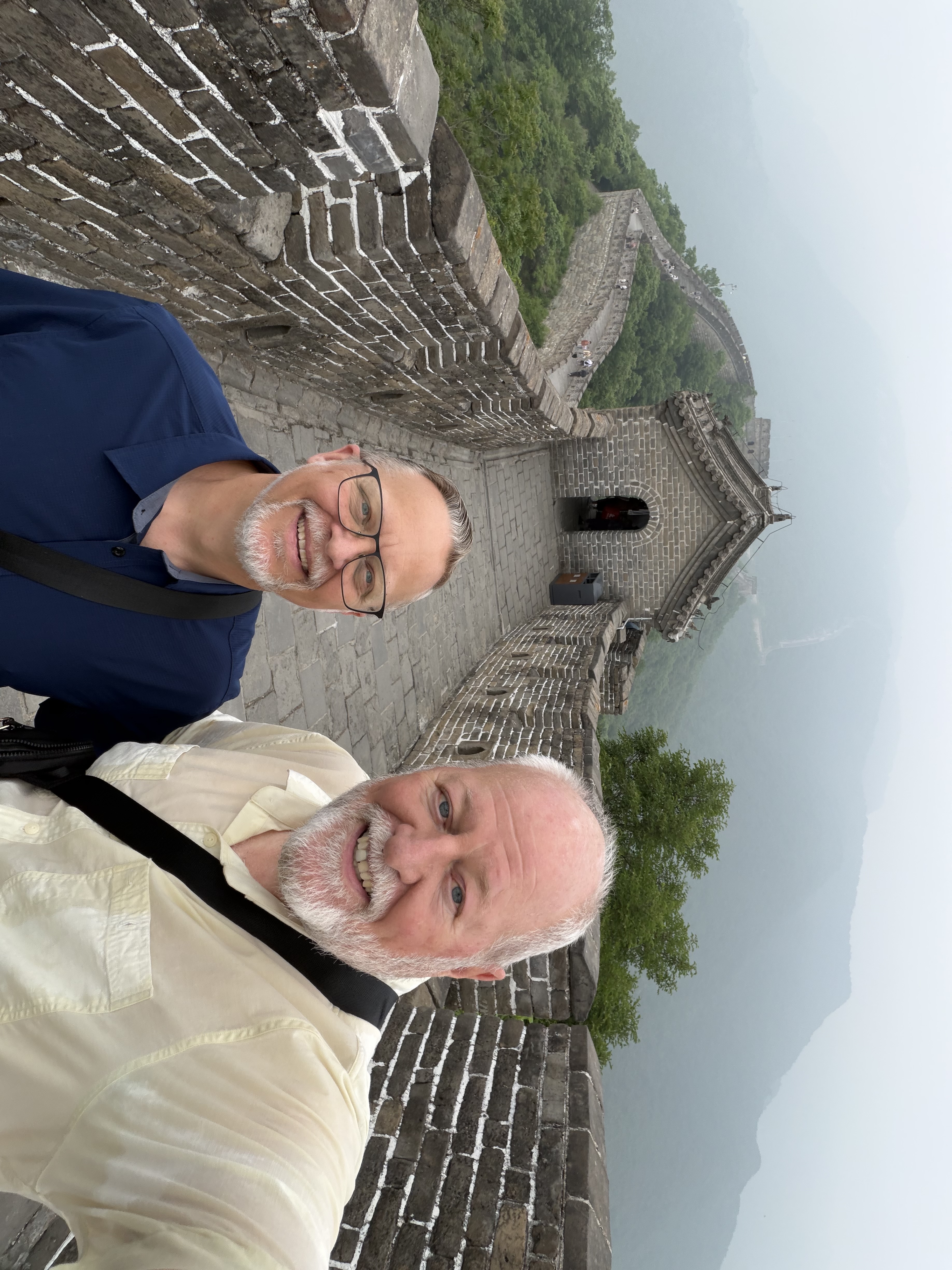 Walking the Great Wall of China