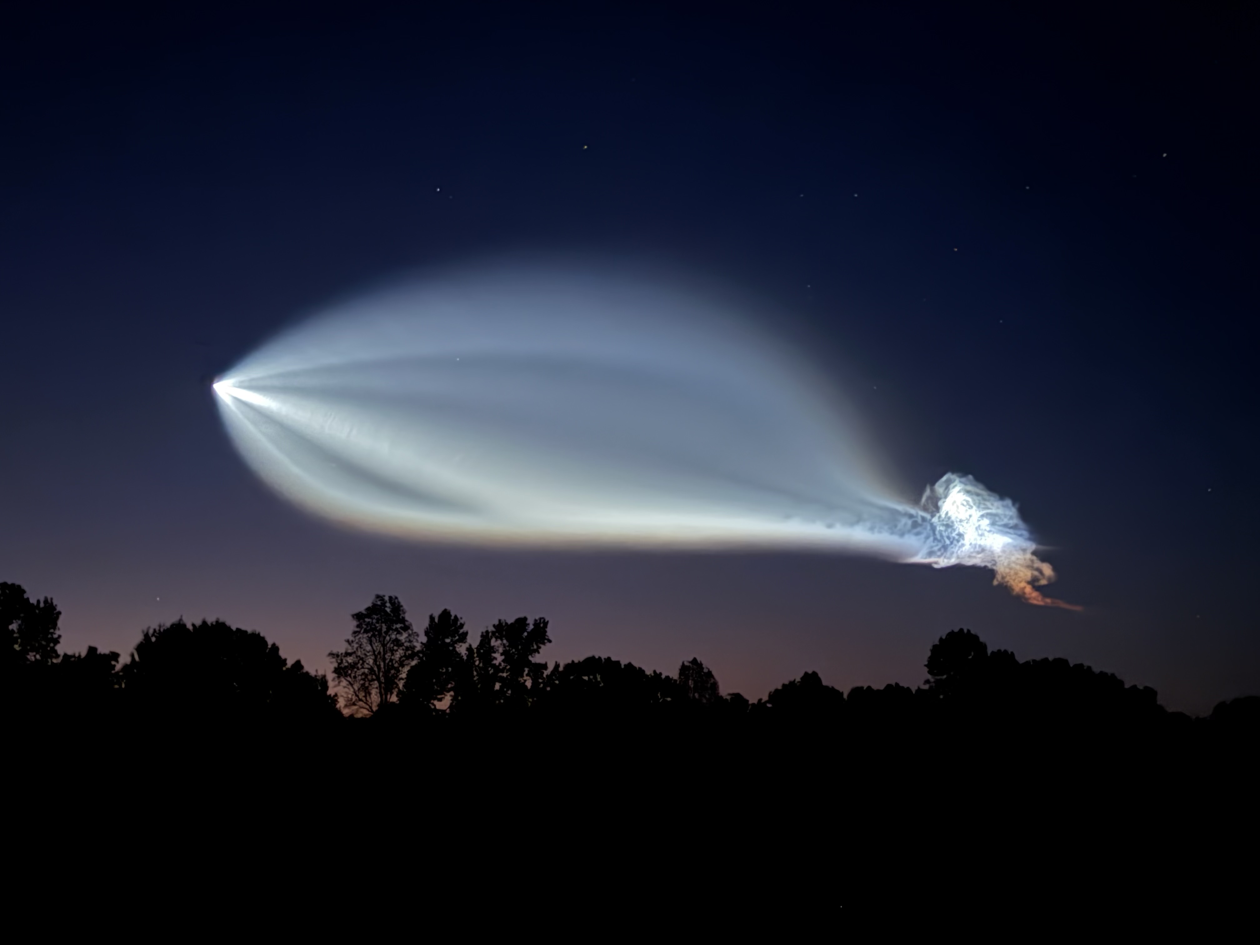 Space X Launch - 390 Miles Away