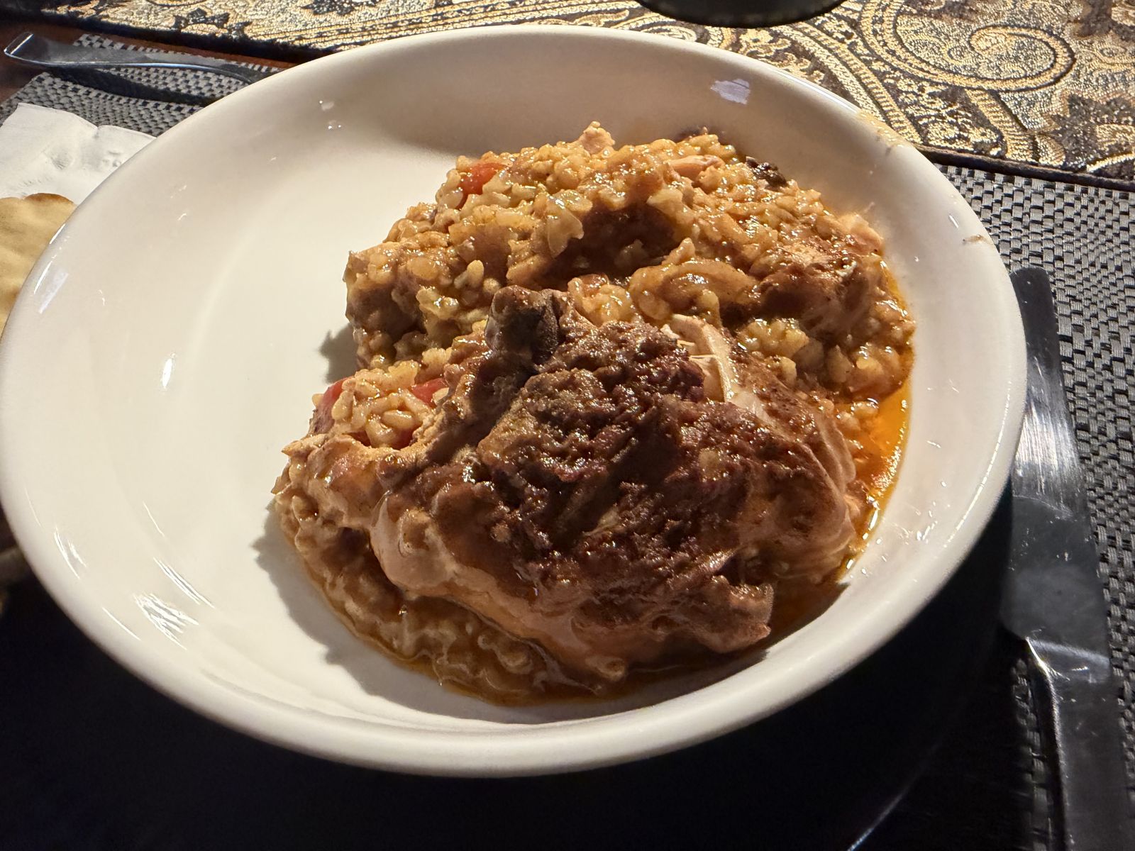 Iraqi T’beet with Chicken Thighs