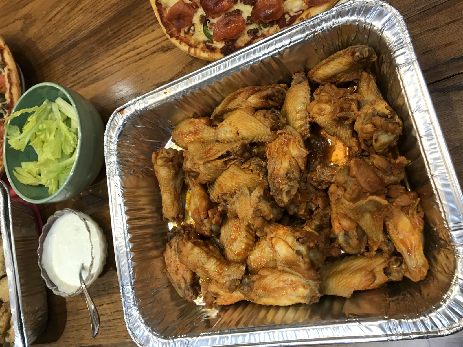 Chicken Wings – Hot & Lemon Pepper