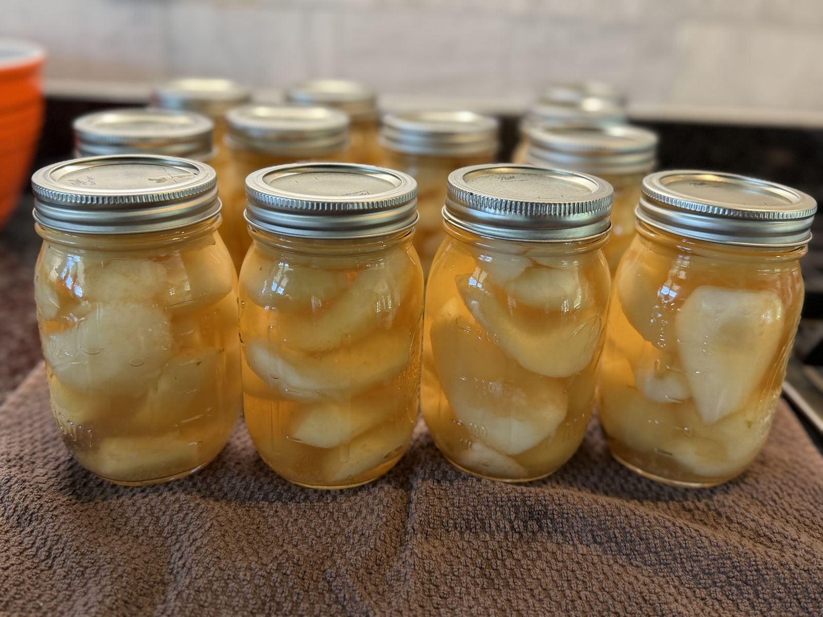 Classic Water Bath Canned Pears