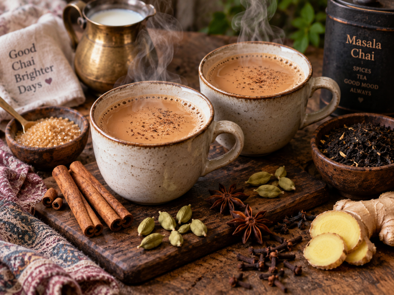 Masala Chai (Indian Spiced Tea)