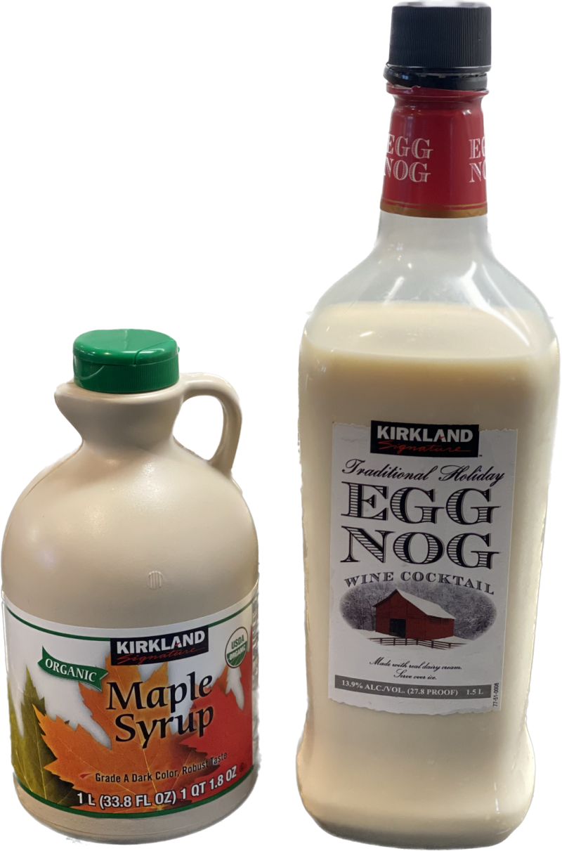 Egg Nog French Toast with Brioche