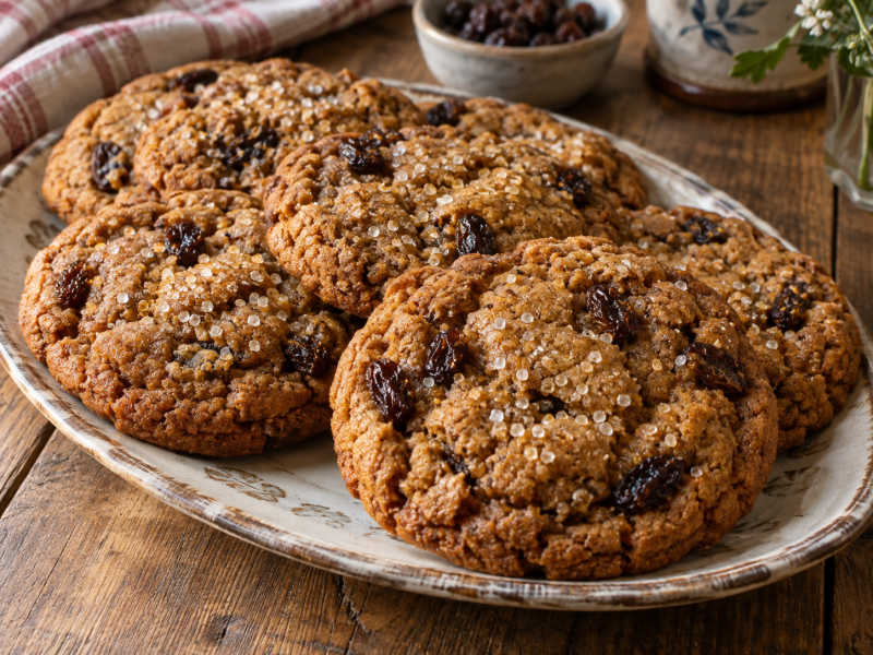 Big Soft Ginger Cookies