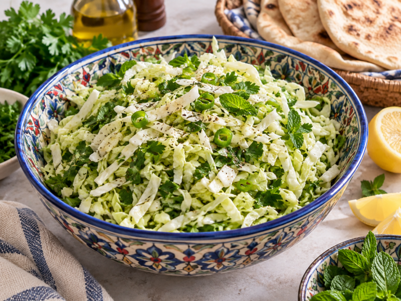 Lebanese Slaw (Malfouf Salad)