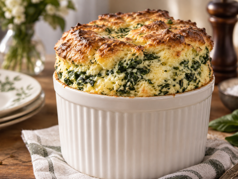 Spinach Soufflé