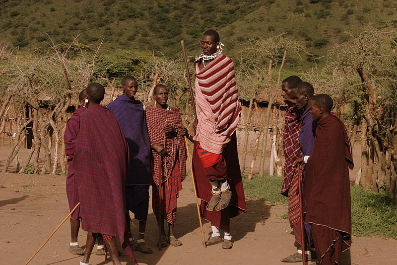 Massai Dorf