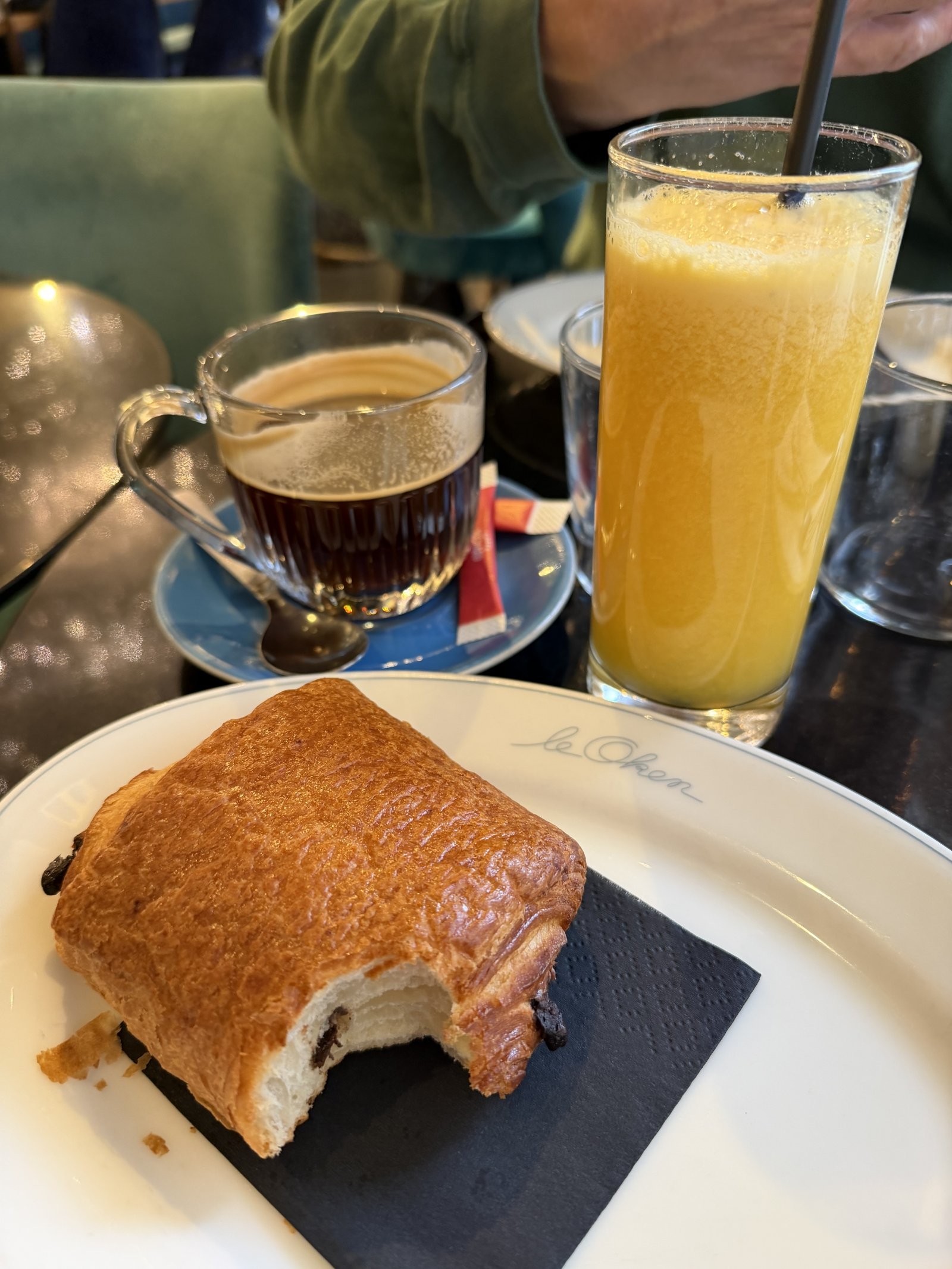 Chocolate croissants