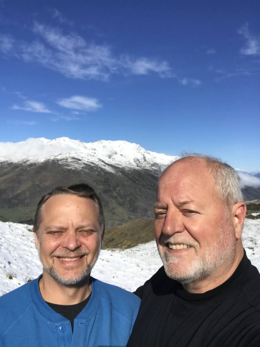 Crown Range Road - Wanaka to Queenstown New Zealand