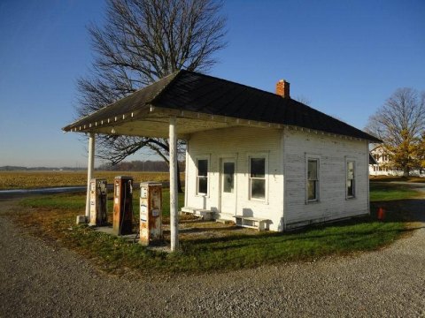 Ohio farm gas pump